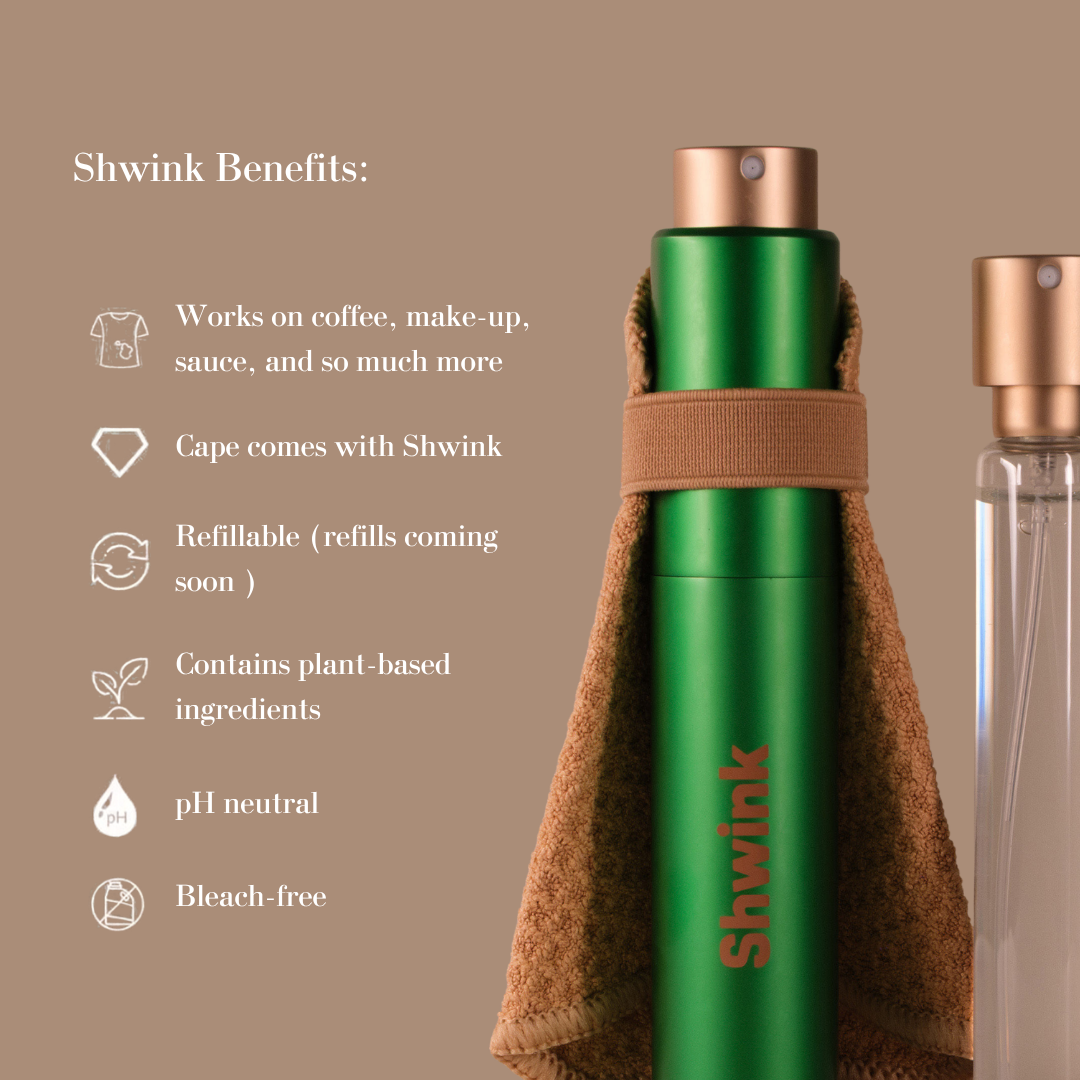 Shwink On-the-Go Stain Spray & Cape (30mL)